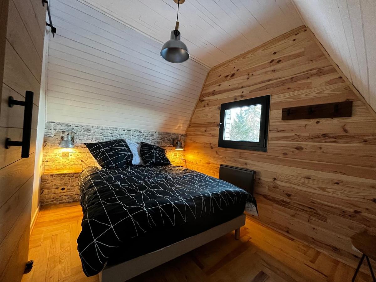 Chalet Du Fayard - Jacuzzi Avec Vue Et Detente En Pleine Nature Belfahy ภายนอก รูปภาพ